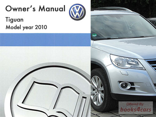 view cover of 2010 Tiguan owners manual by Volkswagen