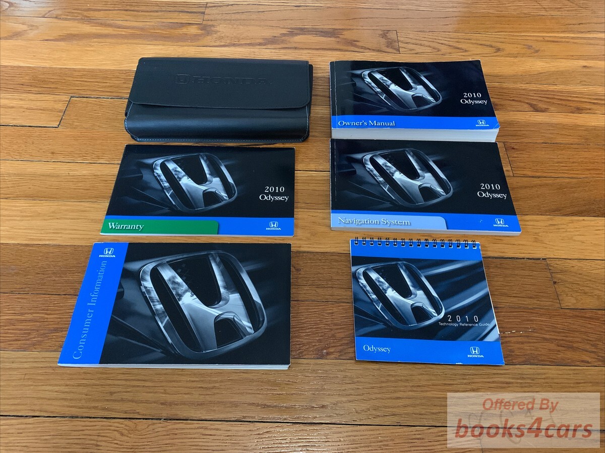 view cover of 2010 Odyssey NAVIGATION Owners Manual by Honda