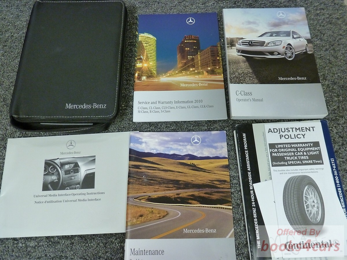 view cover of 2010 C-Class owner's manual by Mercedes