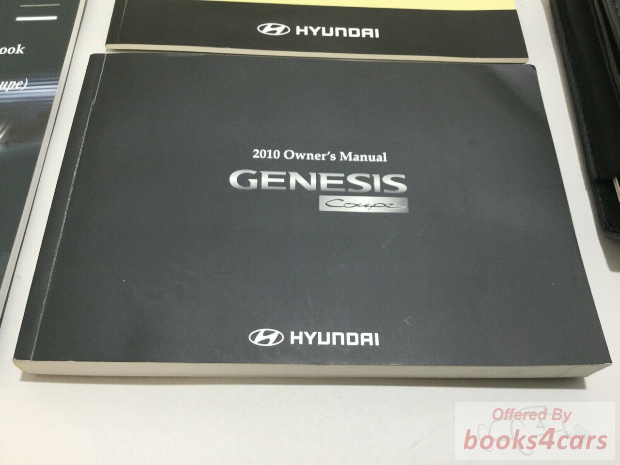 view cover of 2010 Genesis Coupe owners by Hyundai