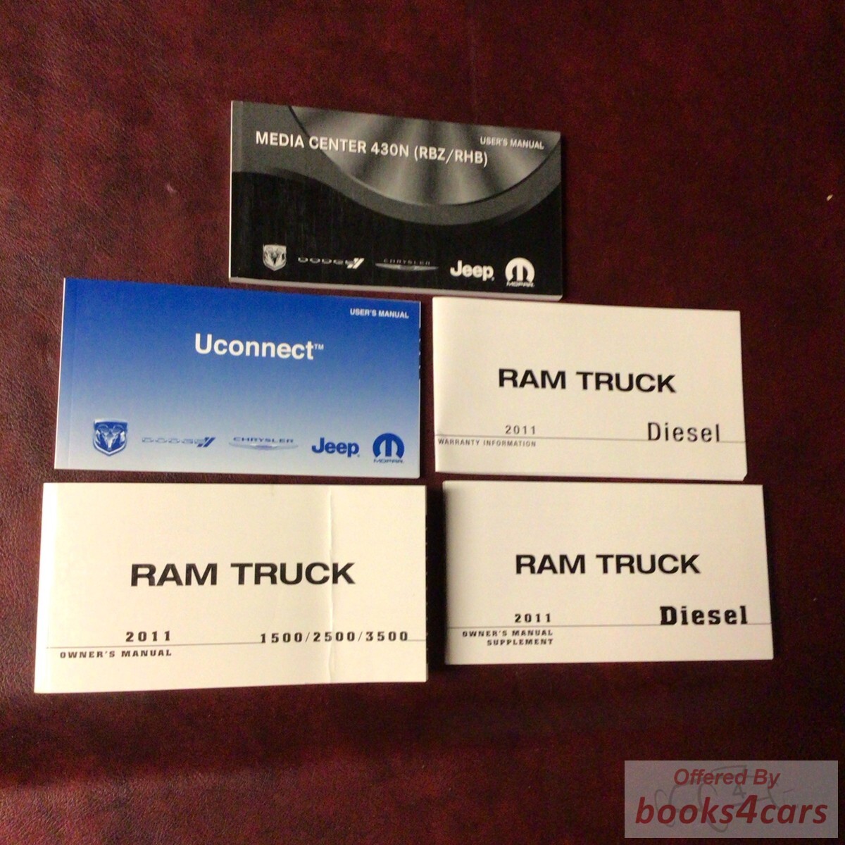 view cover of 2011 Ram Truck diesel supplement 2500 3500 Owners Manual by Dodge