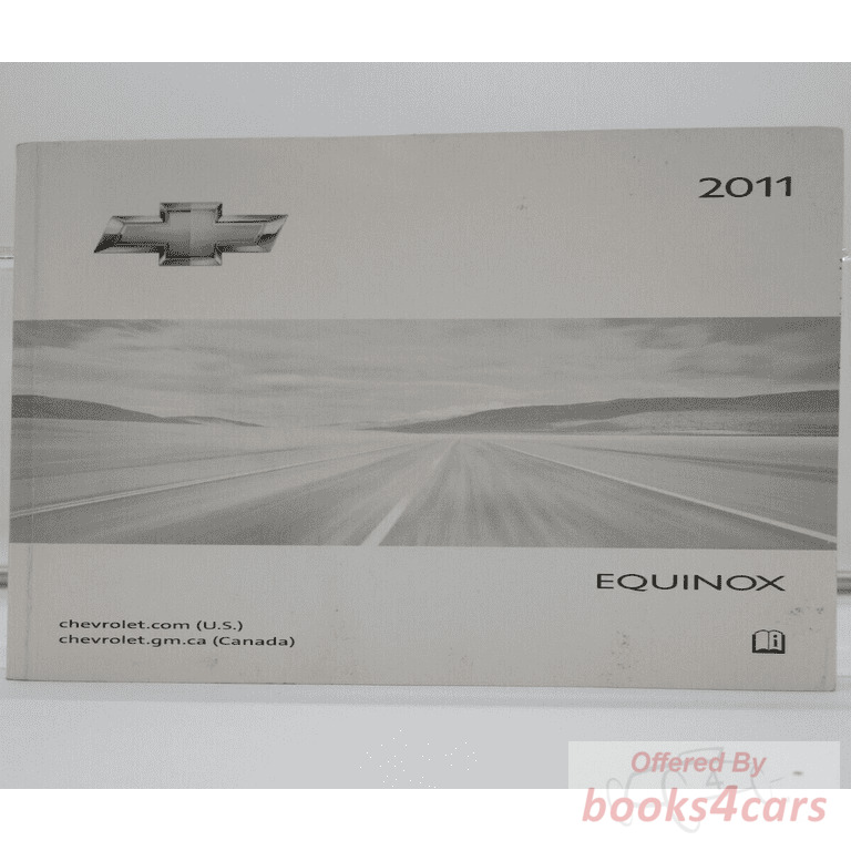 view cover of 2011 Equinox Owners Manual by Chevrolet