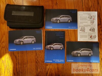 view cover of 2011 Odyssey Navigation Owners Manual by Honda