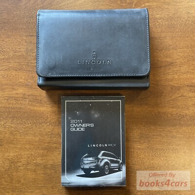 view cover of 2011 MKX Owners Manual By Lincoln