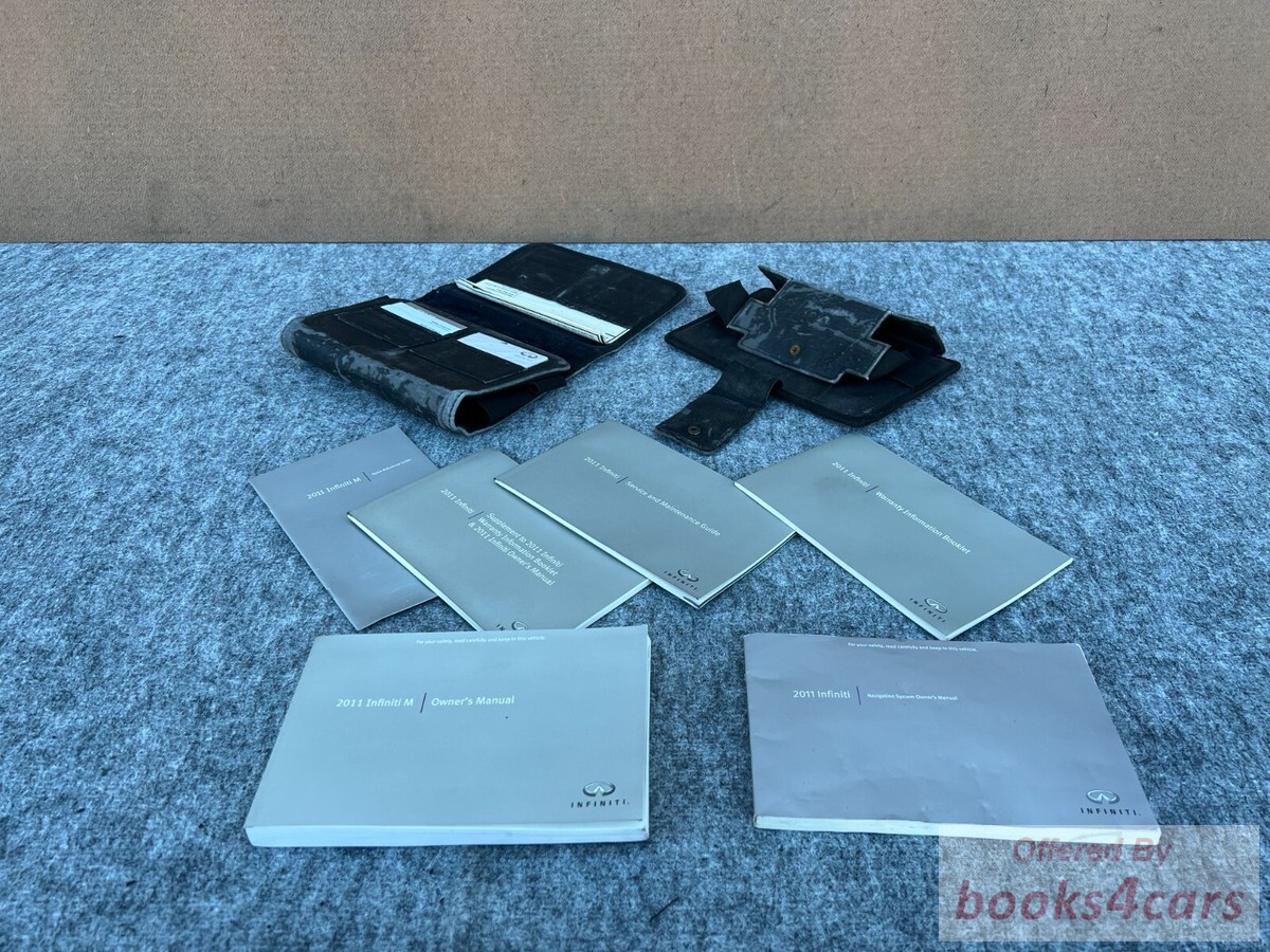 view cover of 2011 M37/M56 owners manual by Infiniti