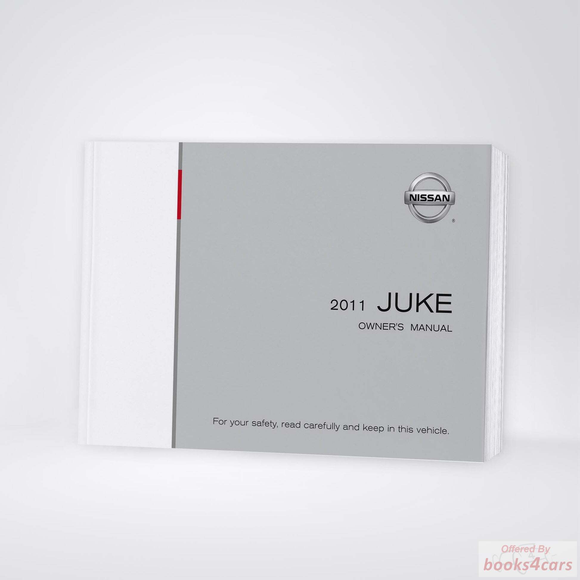 view cover of 2011 Juke owners manual by Nissan