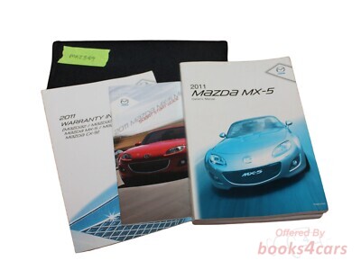 view cover of 2011 Miata MX-5 Owners Manual by Mazda