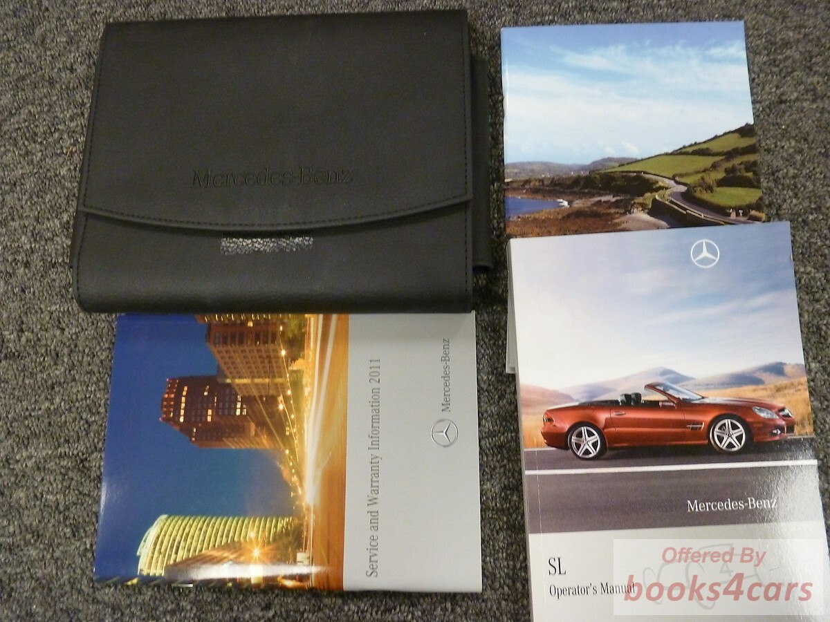 view cover of 2011 SL owners Manual by Mercedes