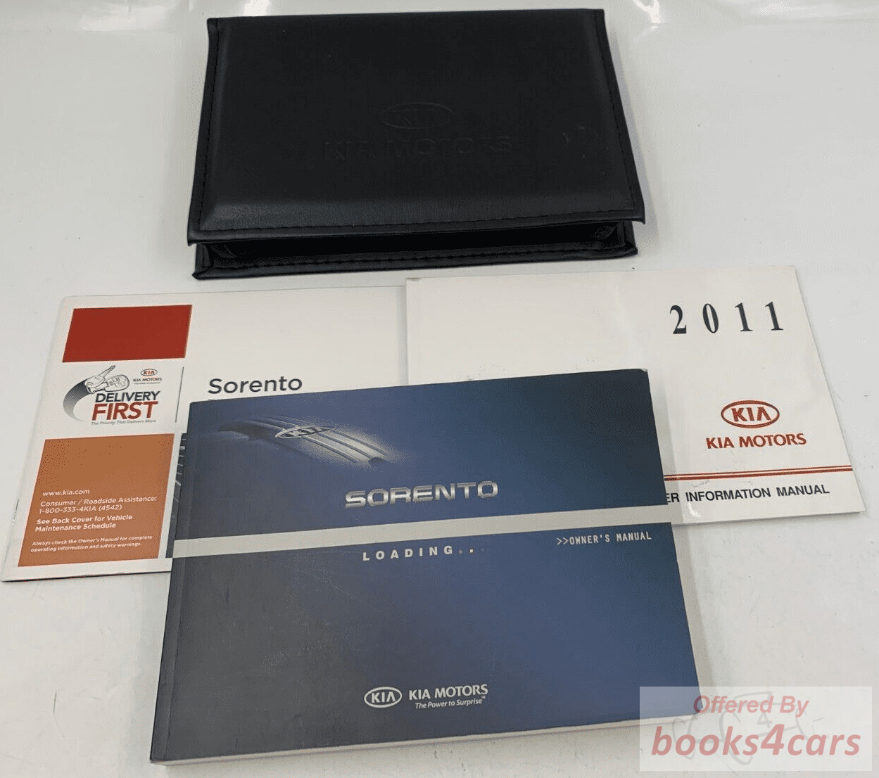 view cover of 2011 Sorento Owners Manual by Kia