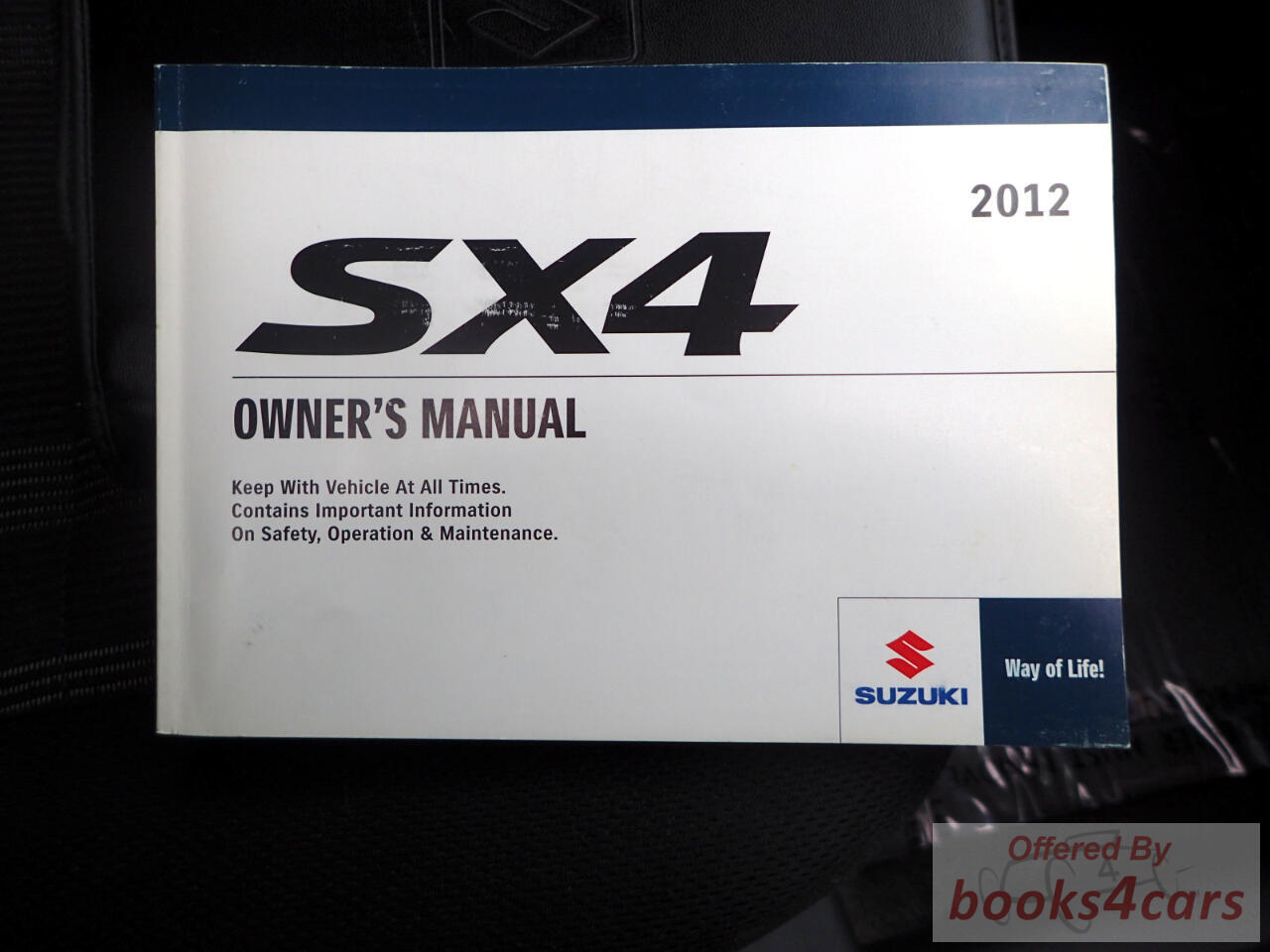 view cover of 2011 SX4 Owners Manual by Suzuki