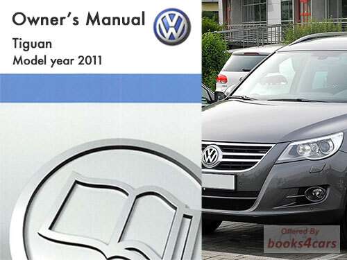 view cover of 2011 Volkswagen Tiguan Owners Manual by VW