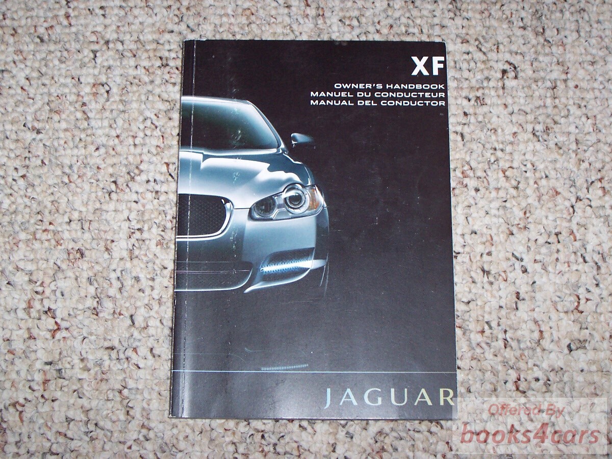 view cover of 2011 XF owners manual by Jaguar