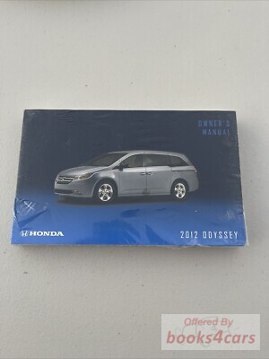 view cover of 2012 Odyssey Owners Manual by Honda