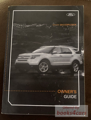 view cover of 2012 Ford Explorer Owners Manual by Ford