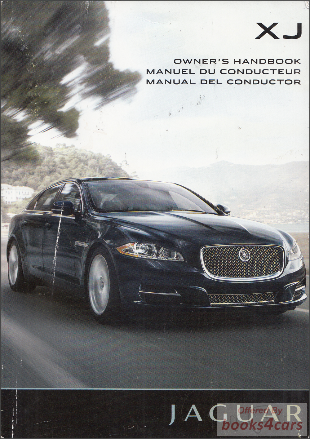view cover of 2012 XJ owners manual by Jaguar