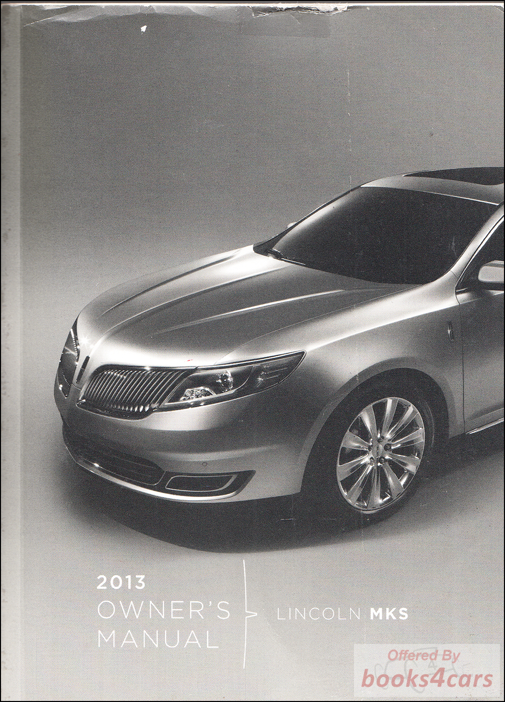 view cover of 2013 MKS owners manual by Lincoln