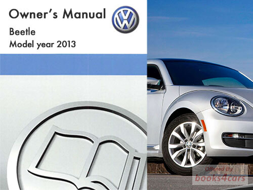 view cover of 2013 VW Beetle owners manual by Volkswagen