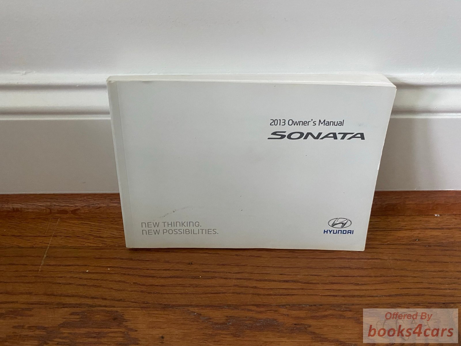 view cover of 2013 Sonata owners manual by Hyundai
