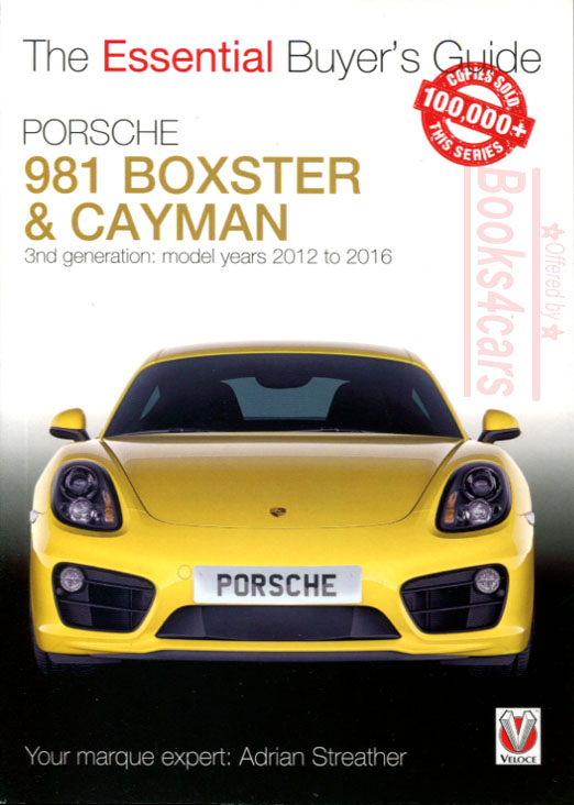 view cover of 2009-2012 Porsche 987 Boxster & Cayman Essential Buyers Guide 64 pages by Adrian Streather