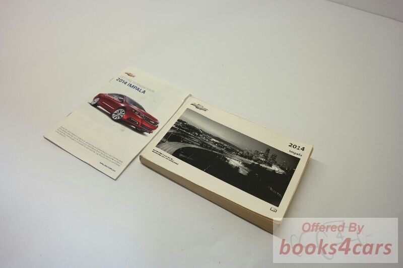 view cover of 2014 Impala Owners Manual by Chevrolet