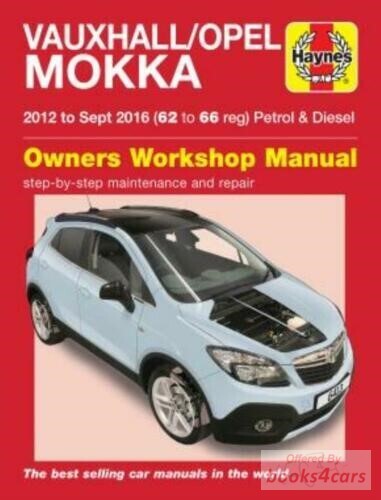 view cover of 2012-2016 Buick Encore Chevrolet Trax Opel Vauxhall Mokka Shop Service Repair Manual by Haynes