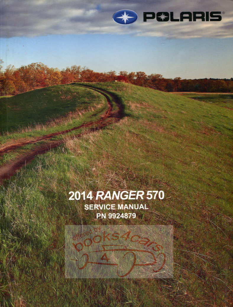 view cover of 2014 Polaris Ranger 570 Shop Service Repair Manual by Polaris