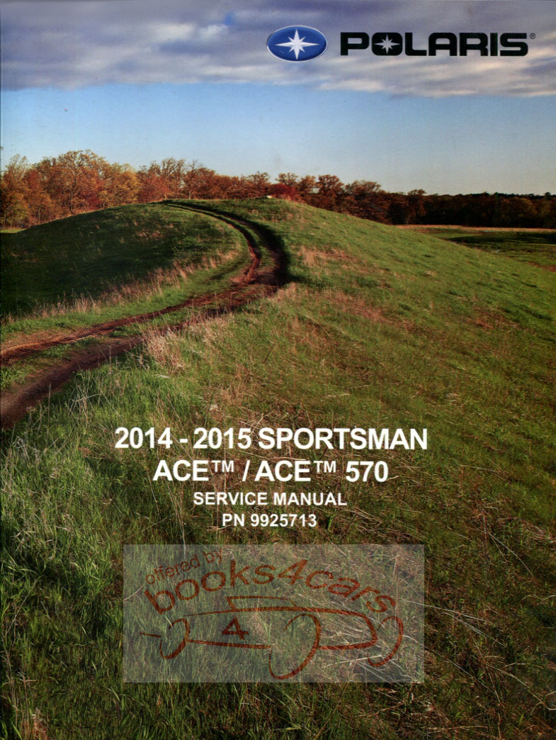 view cover of 2014-15 Polaris Sportsman Ace & Sportsman Ace 570 Shop Service Repair Manual