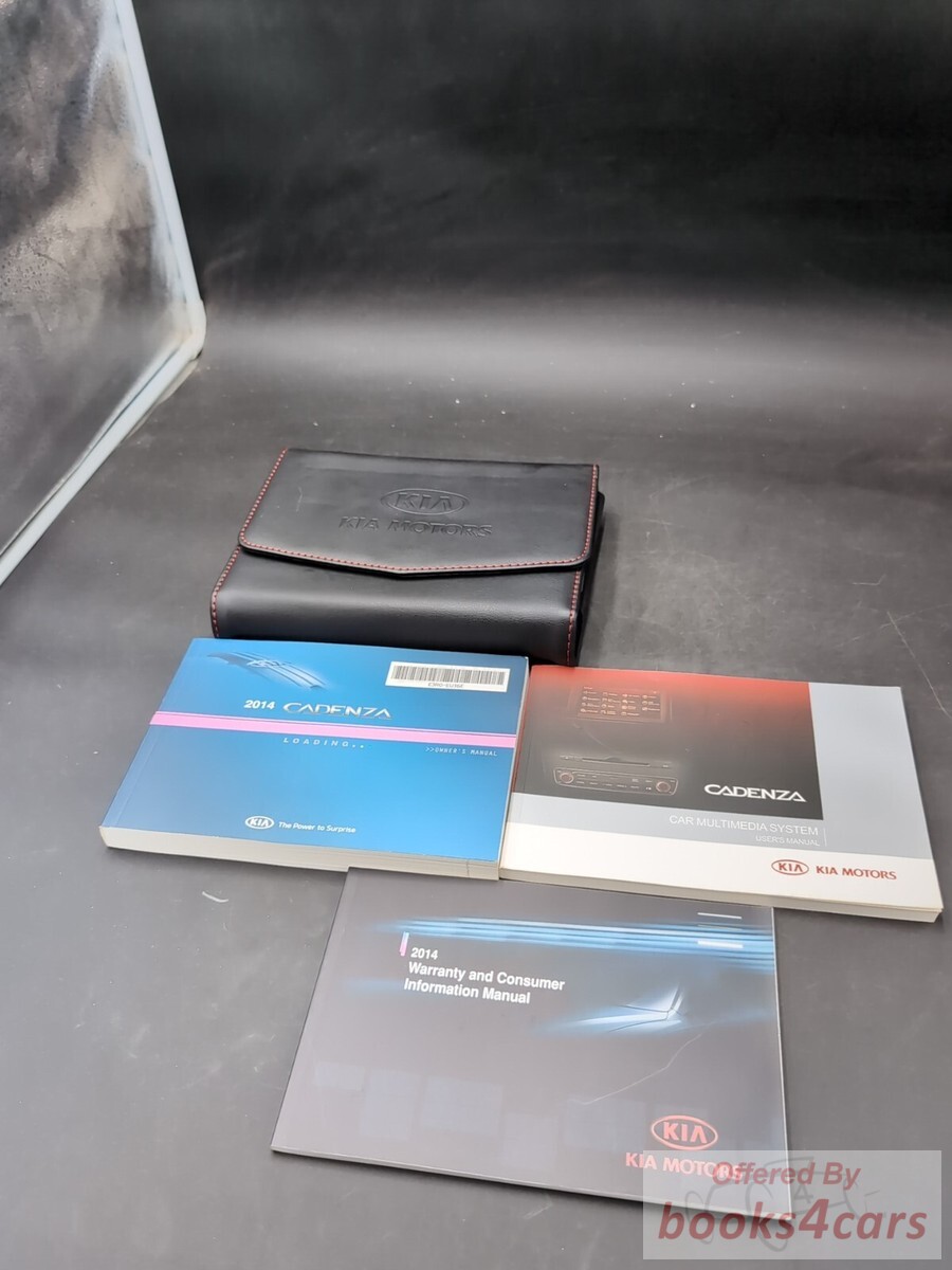 view cover of 2014 Kia Cadena NAV Owners Manual