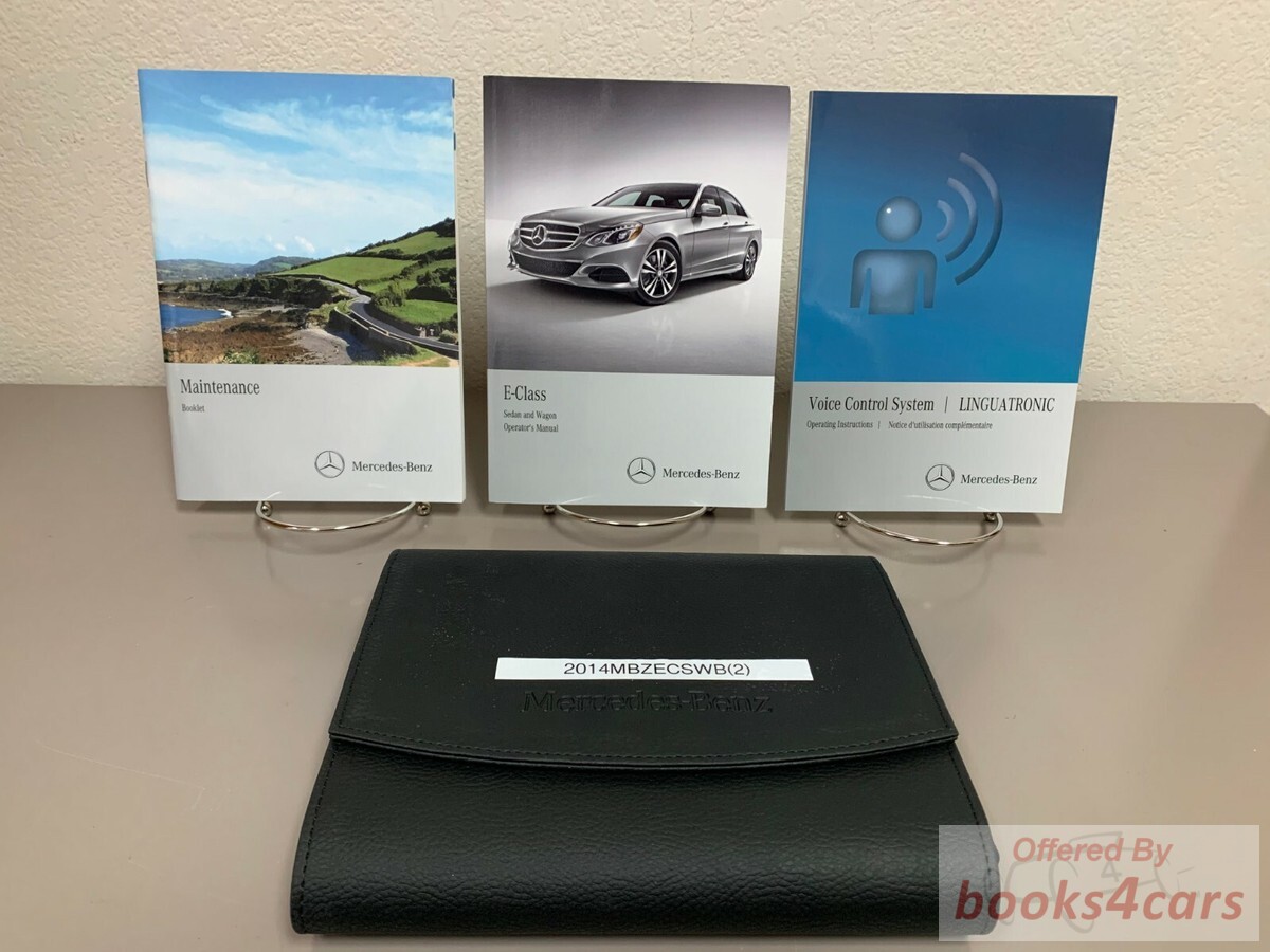 view cover of 2014 E350 E550 E-class Sedan Owners Manual by Mercedes