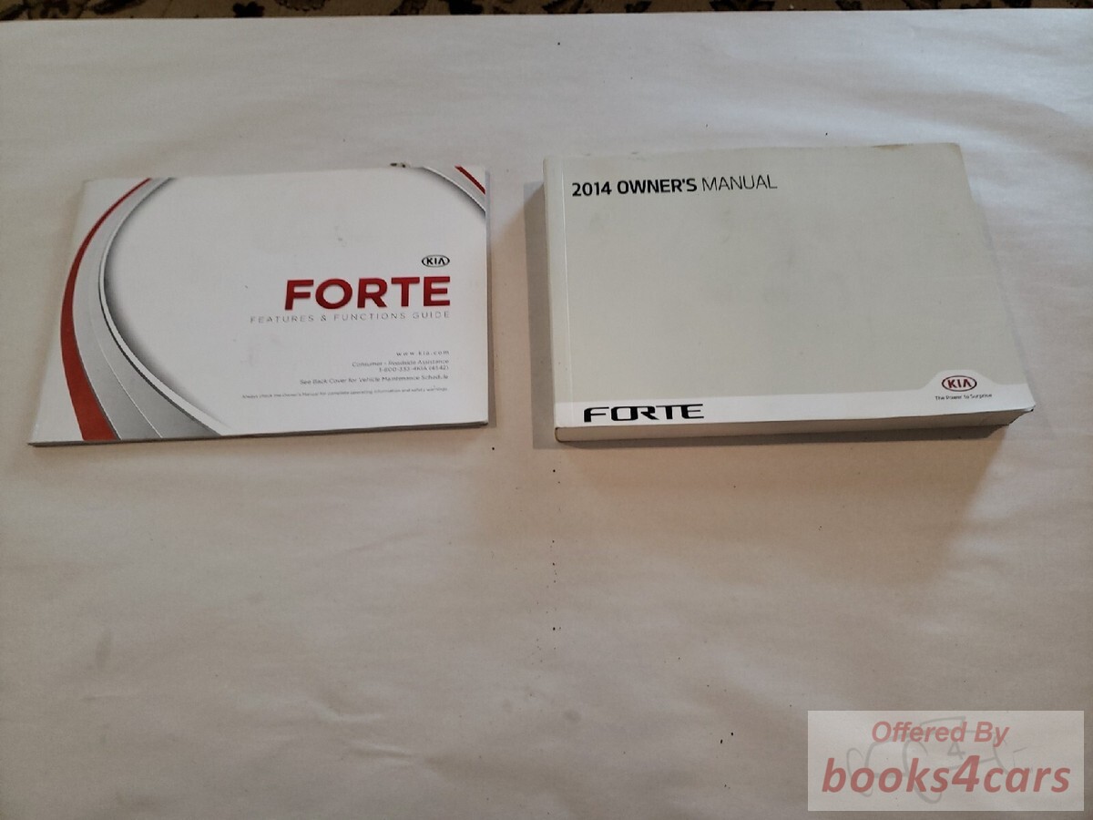view cover of 2014 Kia Forte Owners Manual