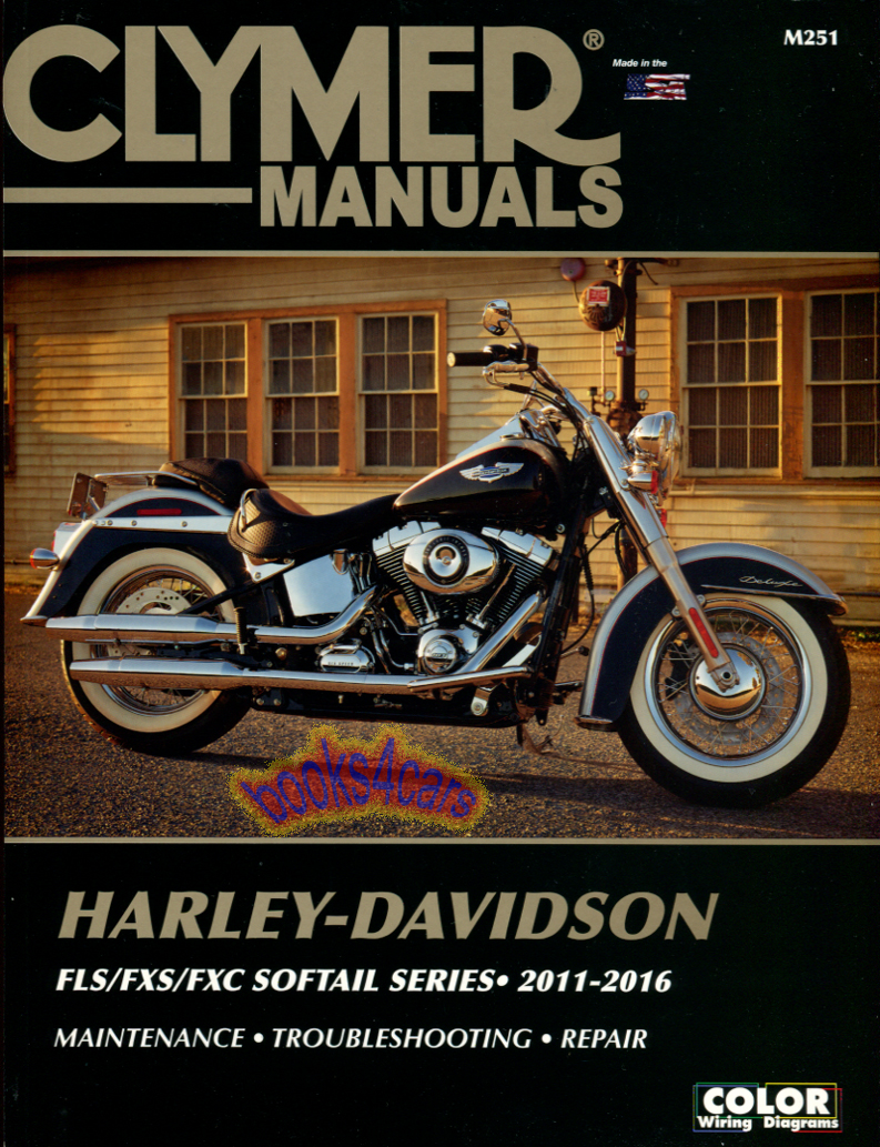 view cover of 2011-2017 Harley Davidson FLS FXS FXC Softail Series Shop Service Repair Manual by Clymer