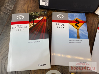 view cover of 2014 Prius PLUG IN Owners Manual by Toyota