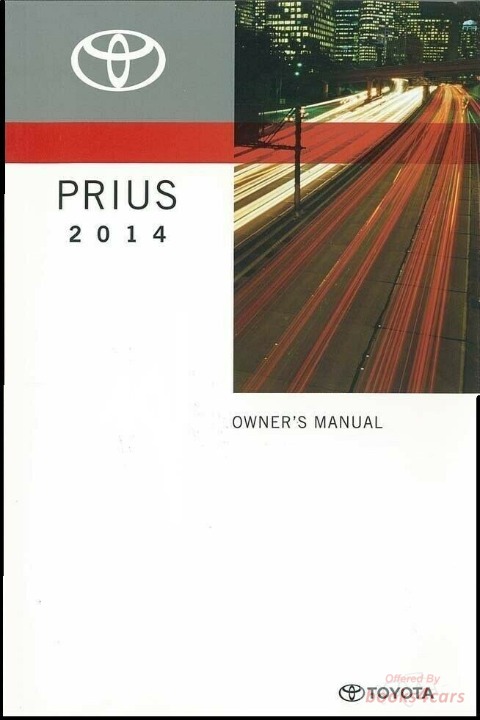 view cover of 2014 Prius Owners Manual by Toyota