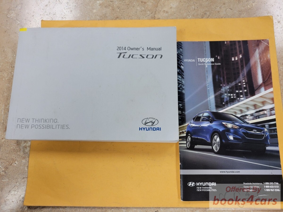 view cover of 2014 Tucson Owners Manual by Hyundai