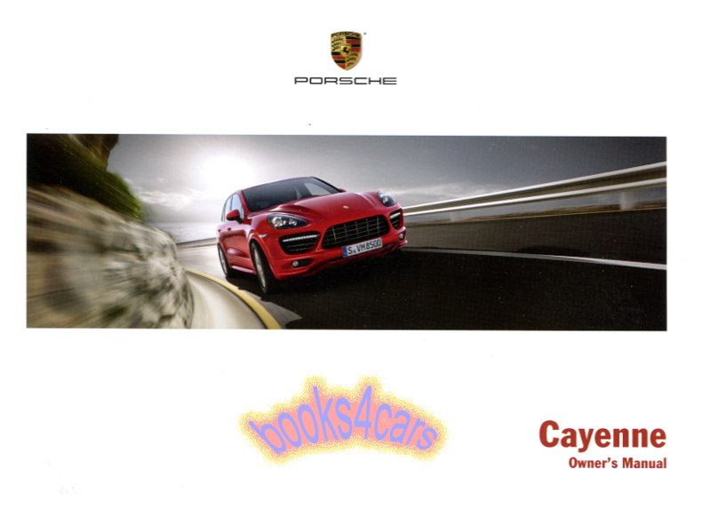 view cover of 2014 Cayenne Owners Manual by Porsche