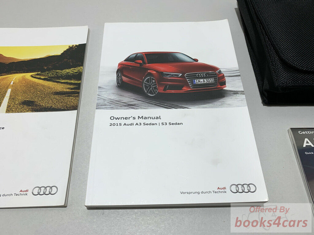 view cover of 2015 A3 Sedan Owners Manual by Audi