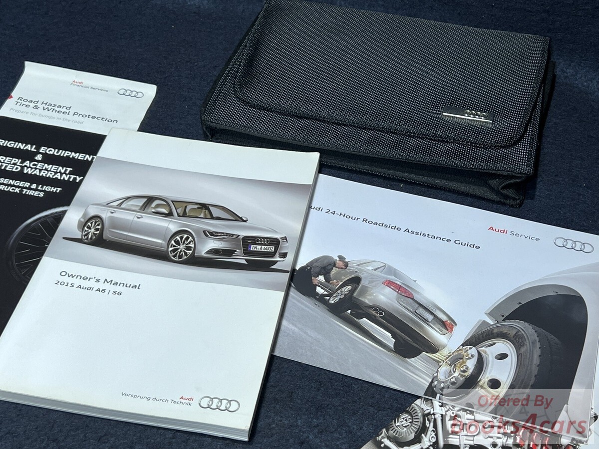 view cover of 2015 A6 Sedan Owners Manual by Audi