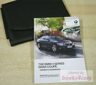 view cover of 2015 4 SeriesGranCoupe Owners Manual by BMW 428i 435i xdrive Gran Coupe