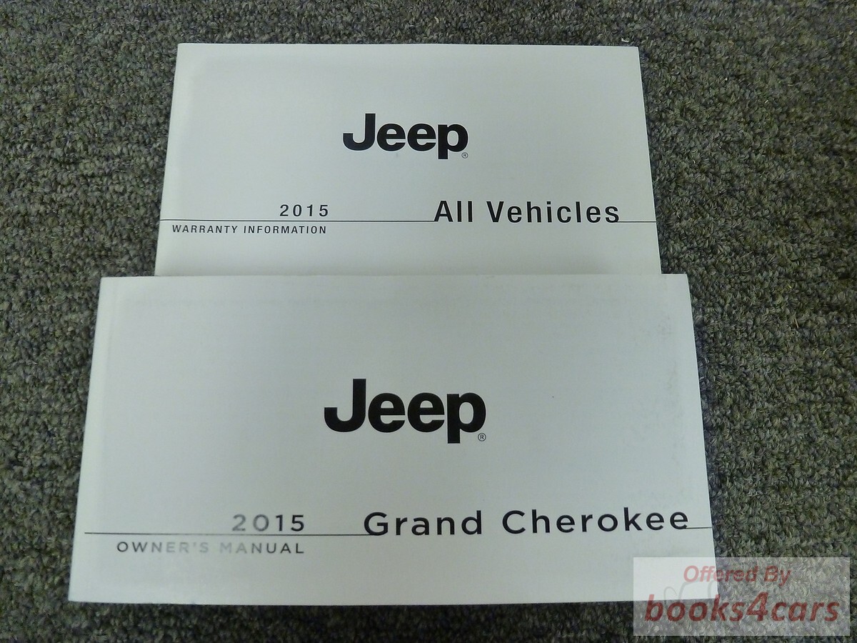 view cover of 2015 Grand Cherokee owners manual by Jeep