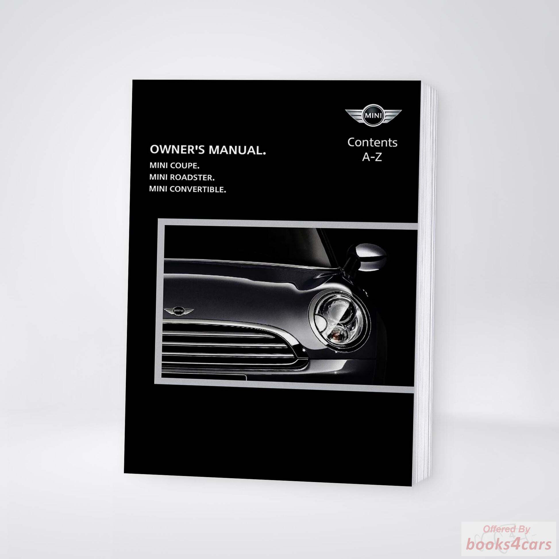 view cover of 2015 Mini Coupe Convertible Cooper Owners Manual