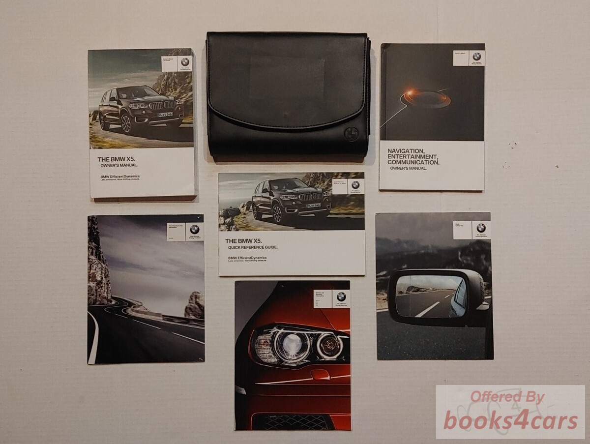 view cover of 2015 X5 Owners Manual by BMW