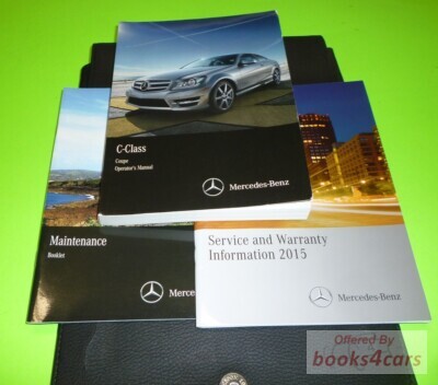 view cover of 2015 C-Class owner's manual by Mercedes C250