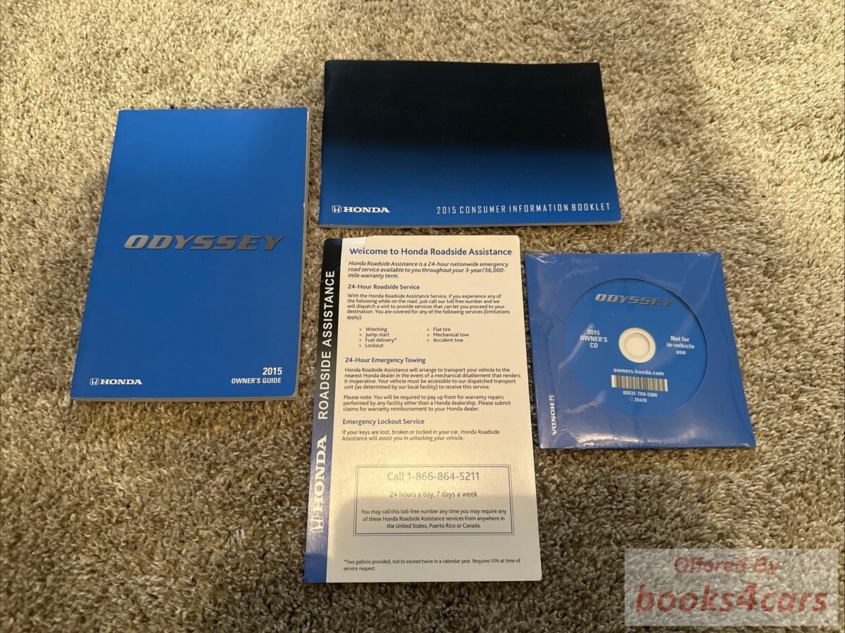 view cover of 2016 Odyssey Owners Manual by Honda