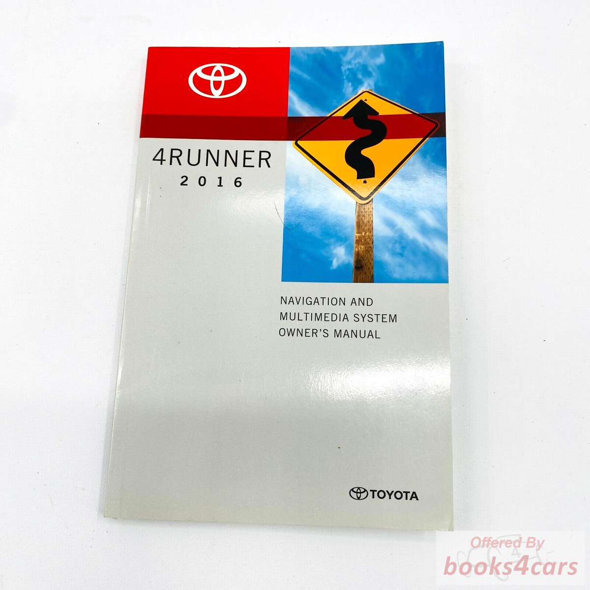 view cover of 2016 4Runner Navigation Owners Manual by Toyota