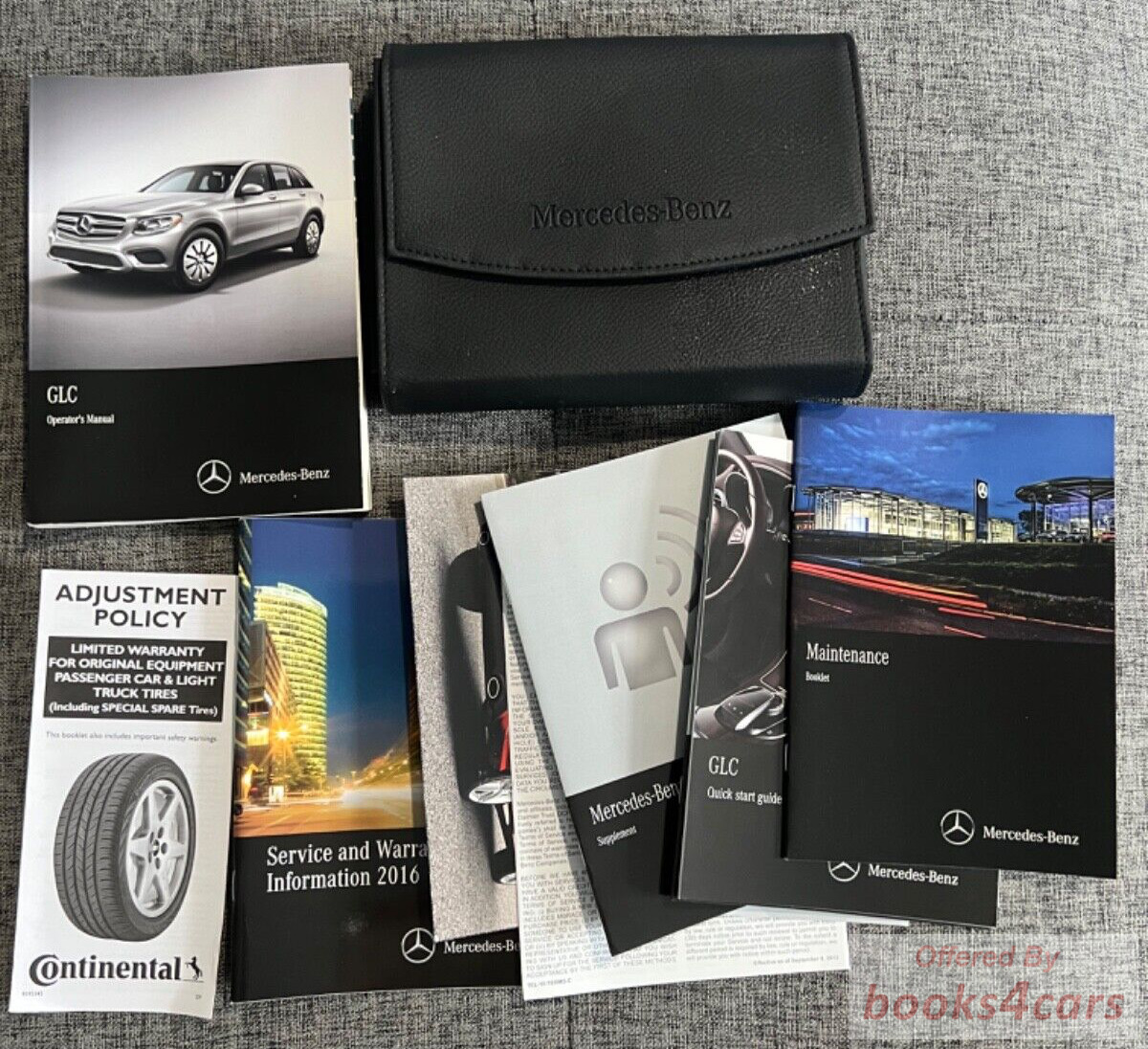 view cover of 2016 Mercedes GLC Owners Manual by Mercedes Benz