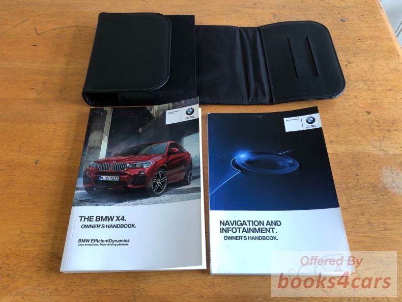 view cover of 2016 X4 Owners Manual by BMW