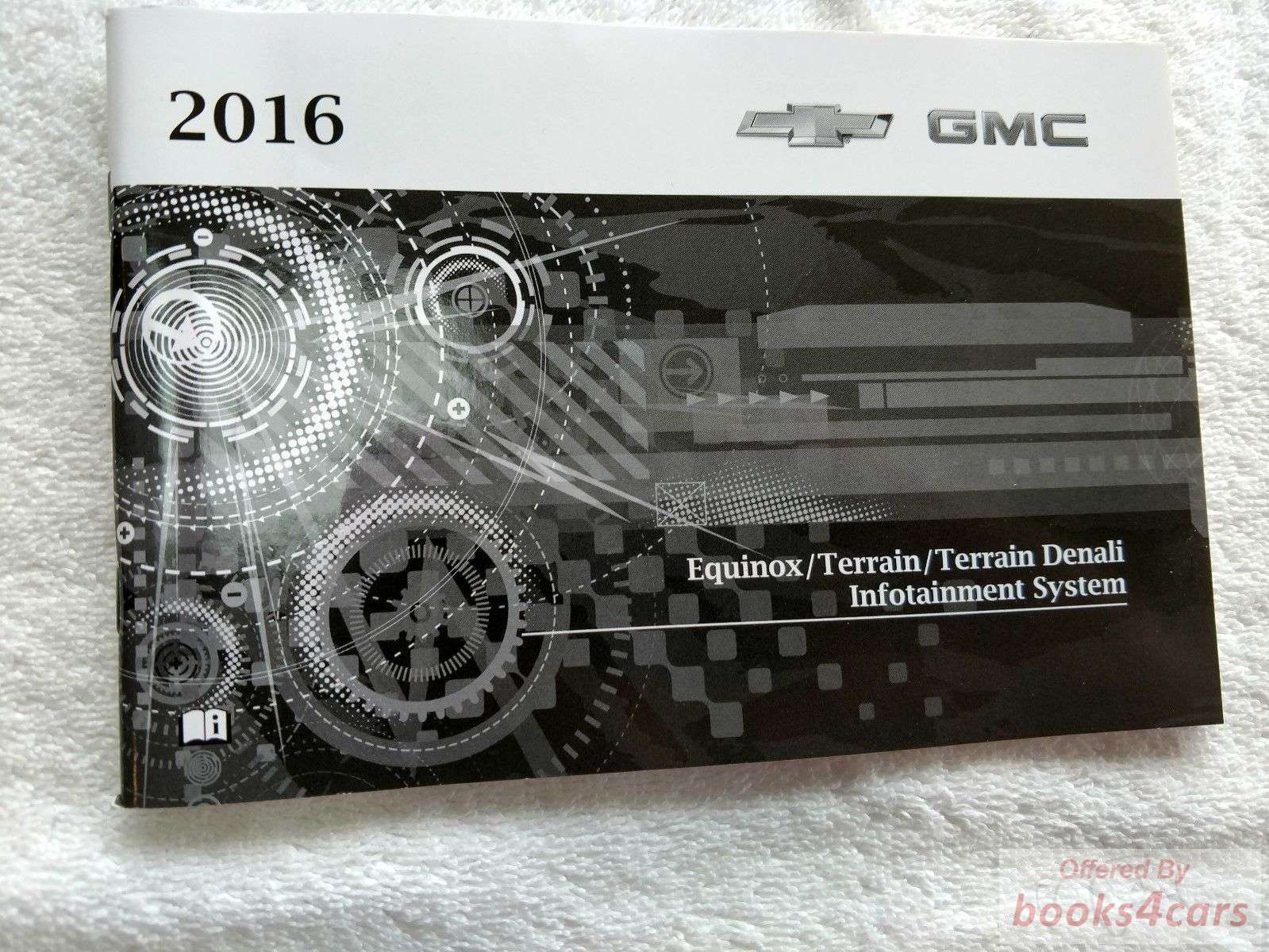 view cover of 2016 Equinox Terrain infotainment owners manual by Chevrolet GMC