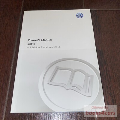 view cover of 2016 Volkswagen Jetta owners manual by VW