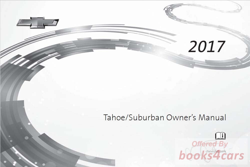 view cover of 2017 Tahoe Suburban owners manual by Chevrolet