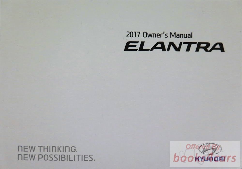 view cover of 2017 Elantra owners manual by Hyundai